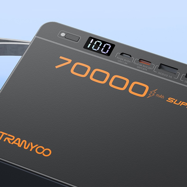 Внешний Аккумулятор с супер-быстрой зарядкой Tranyoo T-F17 70000mAh DUAL 22.5W