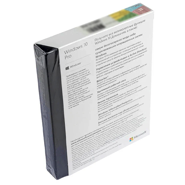 ОС Microsoft Windows 10 Pro (FPP - Коробочная USB-версия)