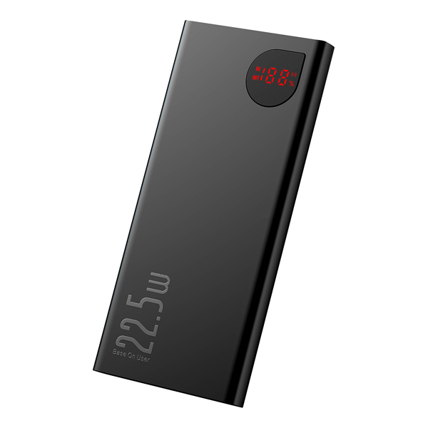 Внешний аккумулятор Baseus Adaman Metal Digital Display Quick Charge Power Bank 10000mAh 22.5W  (2021 Editon)