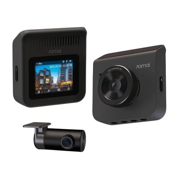 Автомобильный видеорегистратор 70mai Dash Cam A400 + Rear Cam RC09 (Grey)