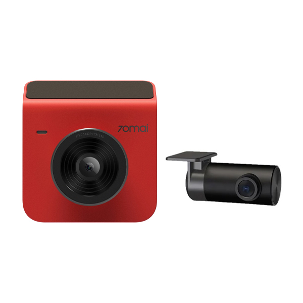 Автомобильный видеорегистратор 70mai Dash Cam A400 + Rear Cam RC09 (Red)