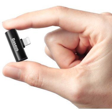 Аудио переходник Baseus L46 iP Male to Dual iP Femail Adapter
