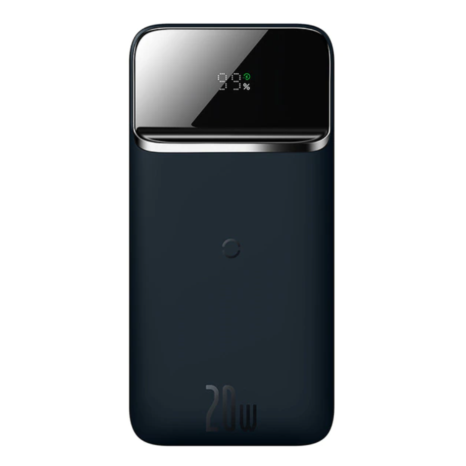 Внешний аккумулятор Baseus Magnetic Wireless Quick Charging Power Bank 10000mAh 20W, Синий (PPMT-03)