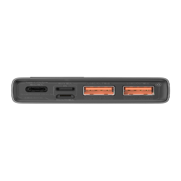 Внешний аккумулятор Baseus Adaman Metal Digital Display Quick Charge Power Bank 10000mAh 22.5W  (2021 Editon)