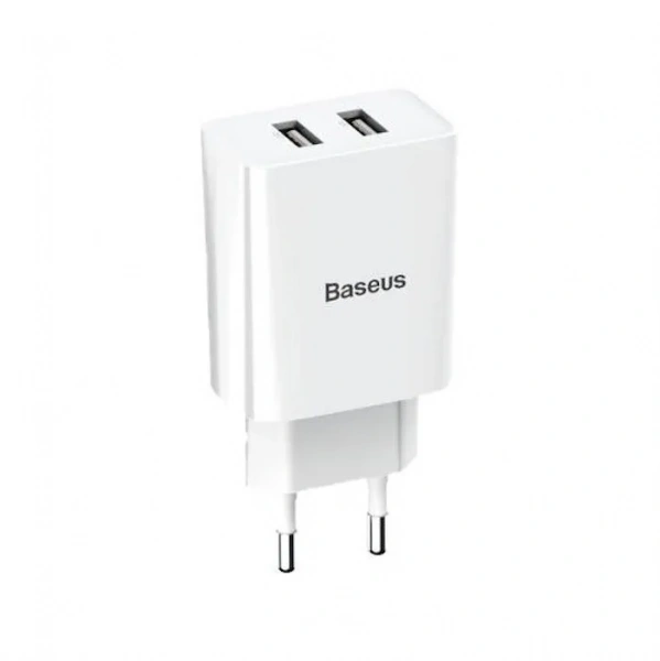 Сетевое зарядное устройство Baseus Speed Mini Dual U Charger 10.5W