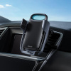 Автомобильный держатель с беспроводной зарядкой Baseus Milky Way Electric Bracket Wireless Charger 15W