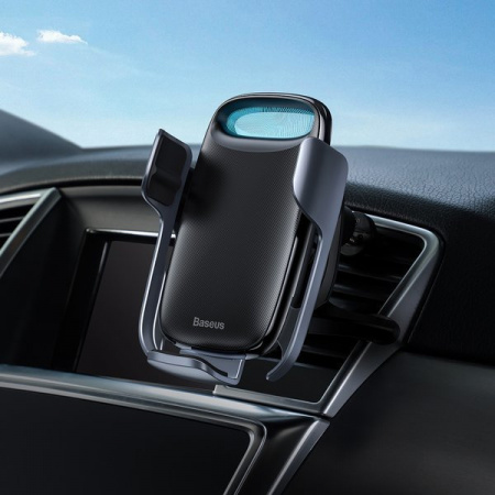 Автомобильный держатель с беспроводной зарядкой Baseus Milky Way Electric Bracket Wireless Charger 15W