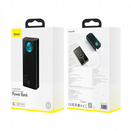  Внешний аккумулятор Baseus Power Bank Amblight Quick Charge 65W 30000mAh