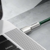 Кабель Baseus Cafule Series Metal Data Cable Type-C to Type-C 100W 2m Green