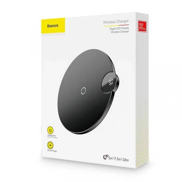 Беспроводное зарядное устройство Baseus LED Wireless Charger