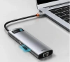 USB - концентратор / Переходник / Хаб Baseus Metal Gleam Series 8-in-1