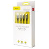 Кабель для iPhone Micro, Type-C, Baseus Rapid Series 3-in-1 Cable Micro+Lightning+Type-C 3A 1.2m