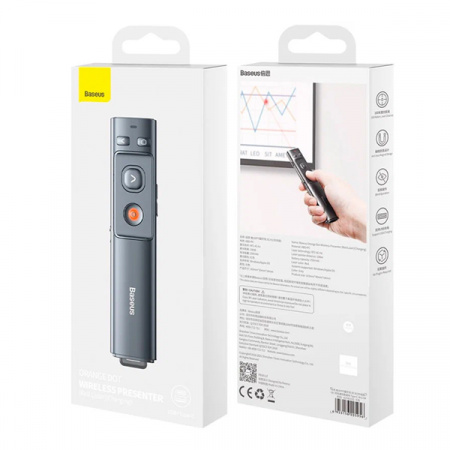 Лазерная указка-презентер Baseus Orange Dot Wireless Presenter
