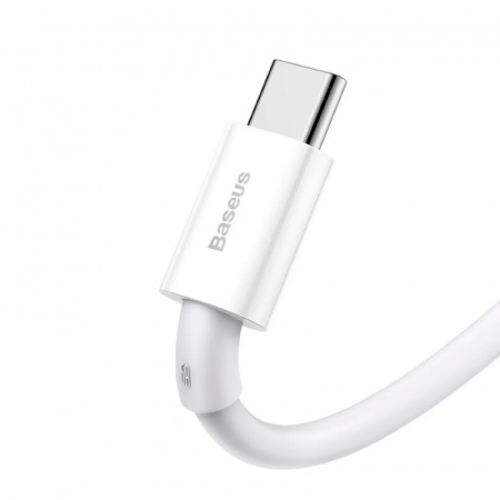 Кабель Baseus Superior Series Fast Charging Data Cable USB-A to Type-C 66W 1m Белый (CATYS-02)