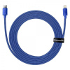Кабель Baseus Crystal Shine Series Fast Charging Data Cable Type-C to iP 20W 2m Blue