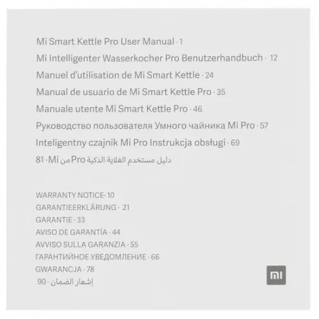 Умный электрический чайник Xiaomi Mi Smart Kettle Pro Bluetooth 1.5L (EU version)
