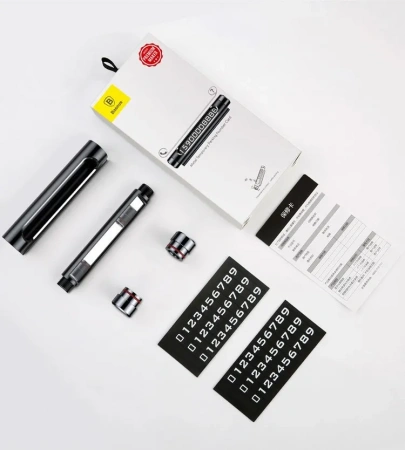 Автовизитка Baseus Metal Temporary Parking Number Card
