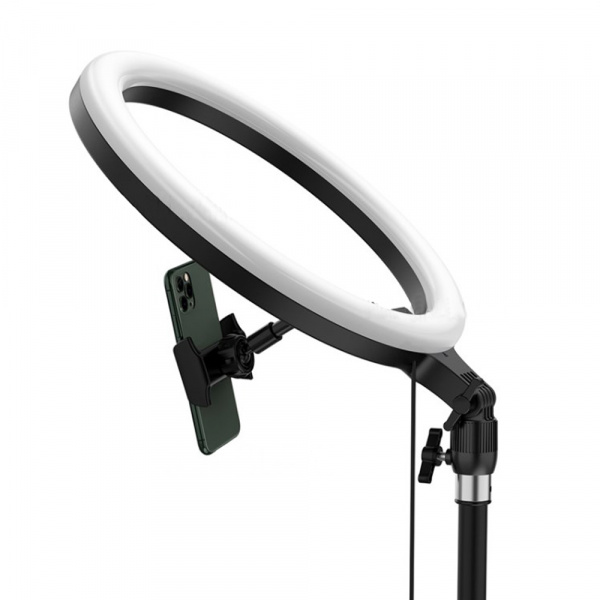 Кольцевая лампа 12" Baseus Live Stream Holder-floor Stand на штативе