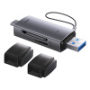 Картридер Baseus Lite Series USB-A & Type-C to SD/TF Card Reader