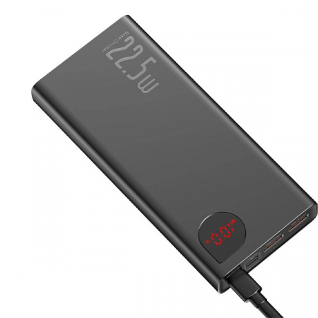 Внешний аккумулятор Baseus Adaman Metal Digital Display Quick Charge Power Bank 20000mAh 22.5W (2021 Editon)