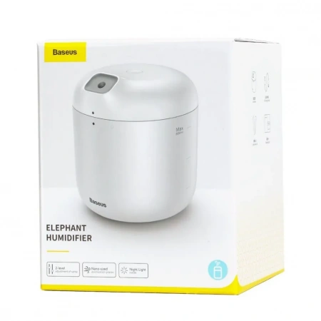 Baseus Elephant Humidifier 2 in 1. Увлажнитель воздуха + ночник