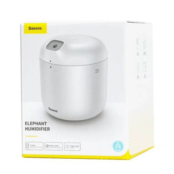 Baseus Elephant Humidifier 2 in 1. Увлажнитель воздуха + ночник