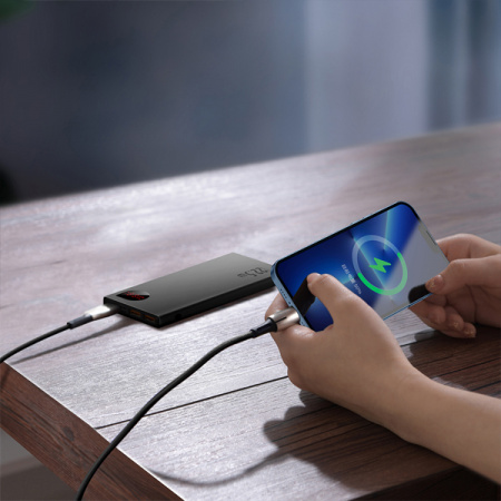 Внешний аккумулятор Baseus Adaman Metal Digital Display Quick Charge Power Bank 10000mAh 22.5W  (2021 Editon)