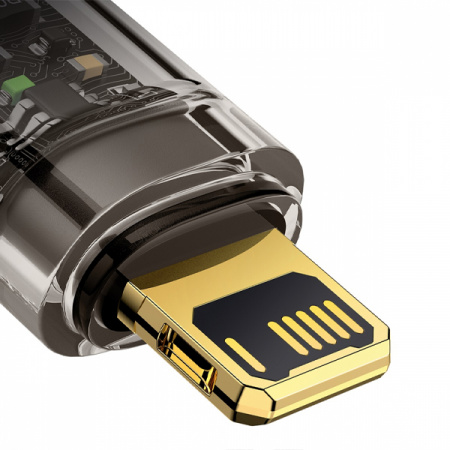 Кабель Baseus Explorer Series Auto Power-Off Fast Charging Data Cable USB - Lightning 2.4A 1m