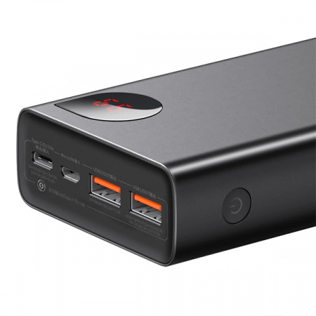 Внешний аккумулятор Baseus Adaman Metal Digital Display Quick Charge Power Bank 20000mAh 22.5W (2021 Editon)