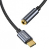 Переходник USB Type-C - AUX 3.5мм Baseus L54 Серый (CATL54-0G)