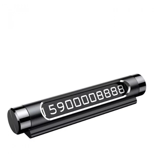 Автовизитка Baseus Metal Temporary Parking Number Card