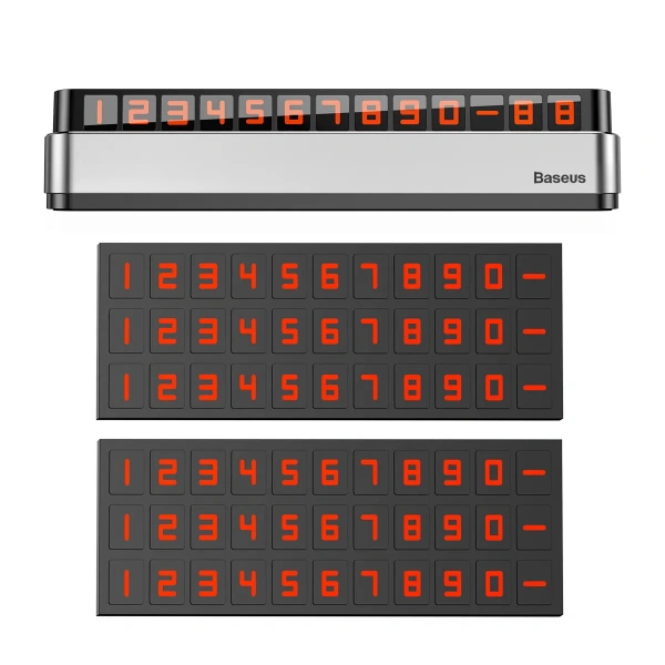 Автовизитка Baseus Moonlight Box Series Number Plate
