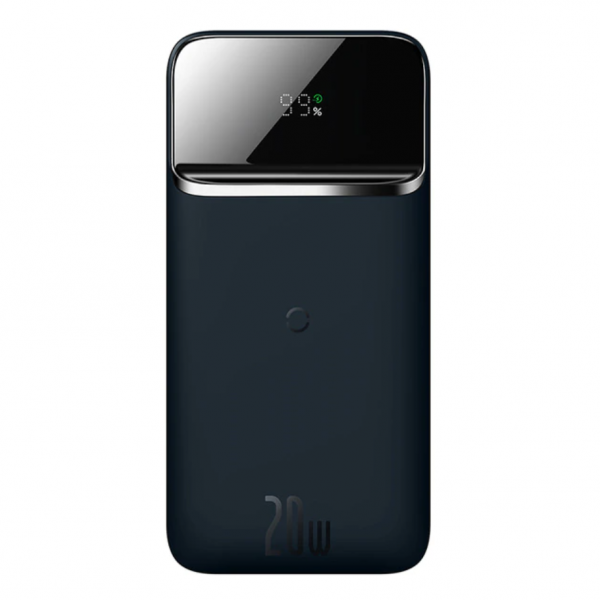Внешний аккумулятор Baseus Magnetic Wireless Quick Charging Power Bank 10000mAh 20W, Синий (PPMT-03)