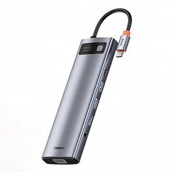 USB - концентратор / Переходник / Хаб Baseus Metal Gleam Series 11-in-1
