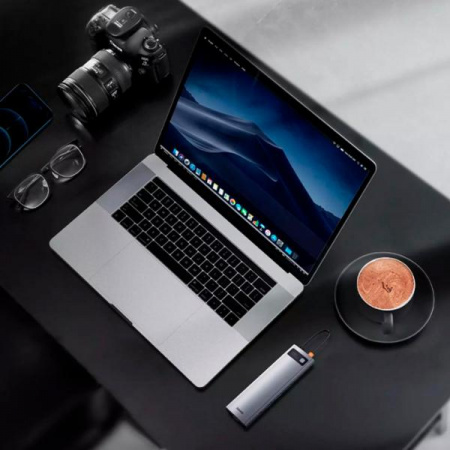 USB - концентратор / Переходник / Хаб Baseus Metal Gleam Series 11-in-1